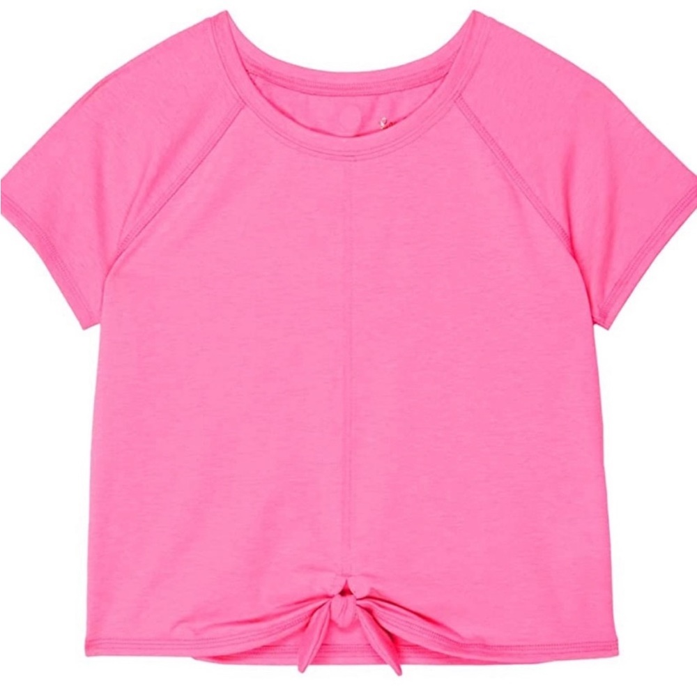 Lilly Pulitzer Girls Mini Kieran Active Tee, Pink Isle NWT